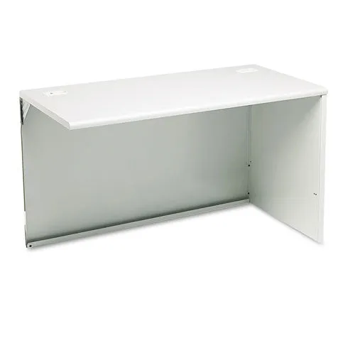 38000 Series Return Shell, Right, 48w X 24d X 29.5h, Mahogany/charcoal
