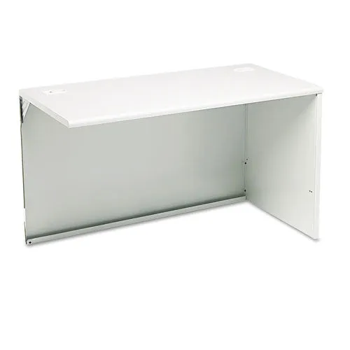 38000 Series Return Shell, Right, 48w X 24d X 29.5h, Mahogany/charcoal