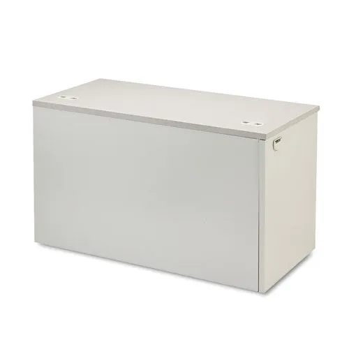 38000 Series Return Shell, Right, 48w X 24d X 29.5h, Mahogany/charcoal