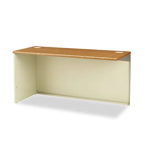 38000 Series Return Shell, Right, 48w X 24d X 29.5h, Mahogany/charcoal