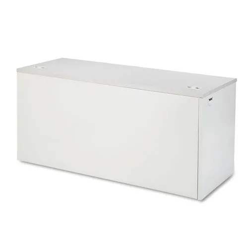 38000 Series Return Shell, Right, 48w X 24d X 29.5h, Mahogany/charcoal