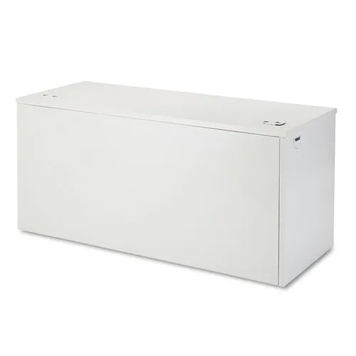 38000 Series Return Shell, Right, 48w X 24d X 29.5h, Mahogany/charcoal