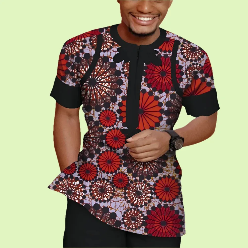 African Style Men's Casual Suit