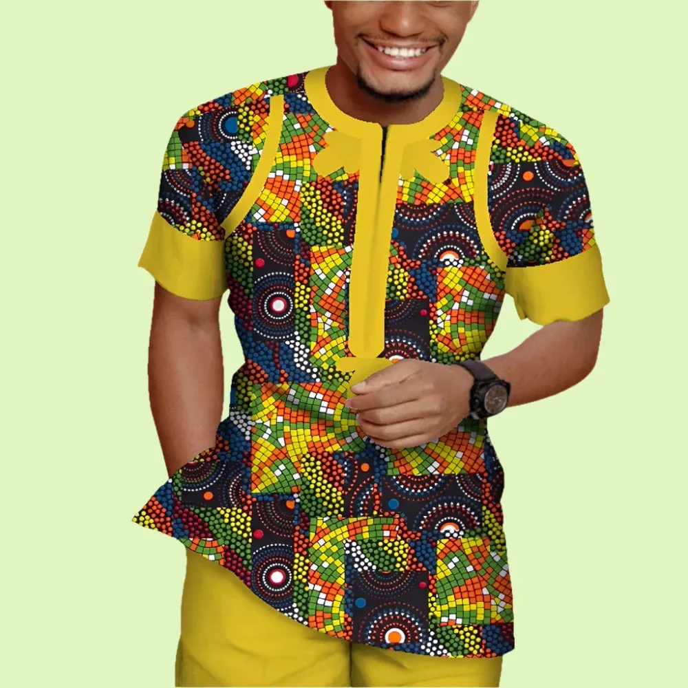 African Style Men's Casual Suit