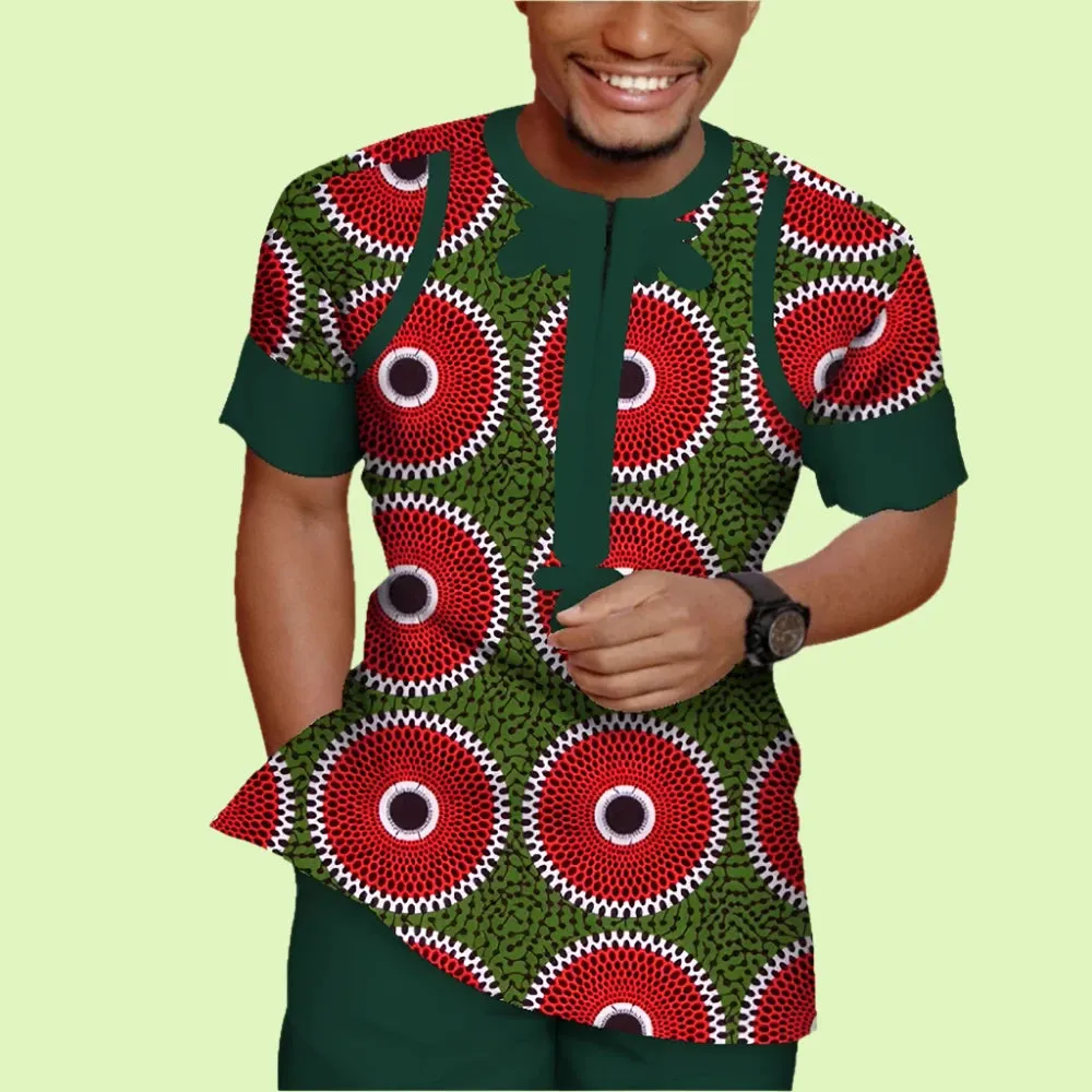 African Style Men's Casual Suit