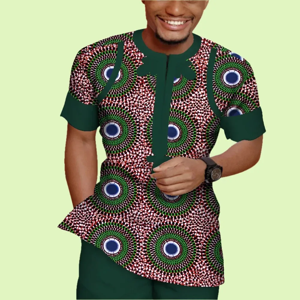 African Style Men's Casual Suit