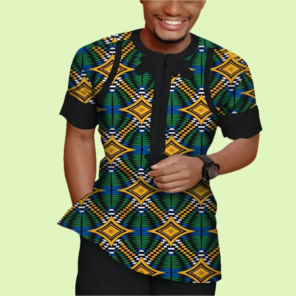African Style Men's Casual Suit