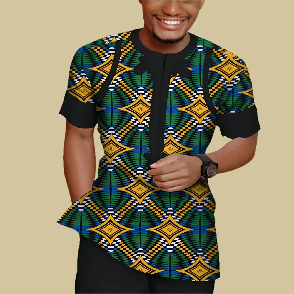 African Style Men's Casual Suit