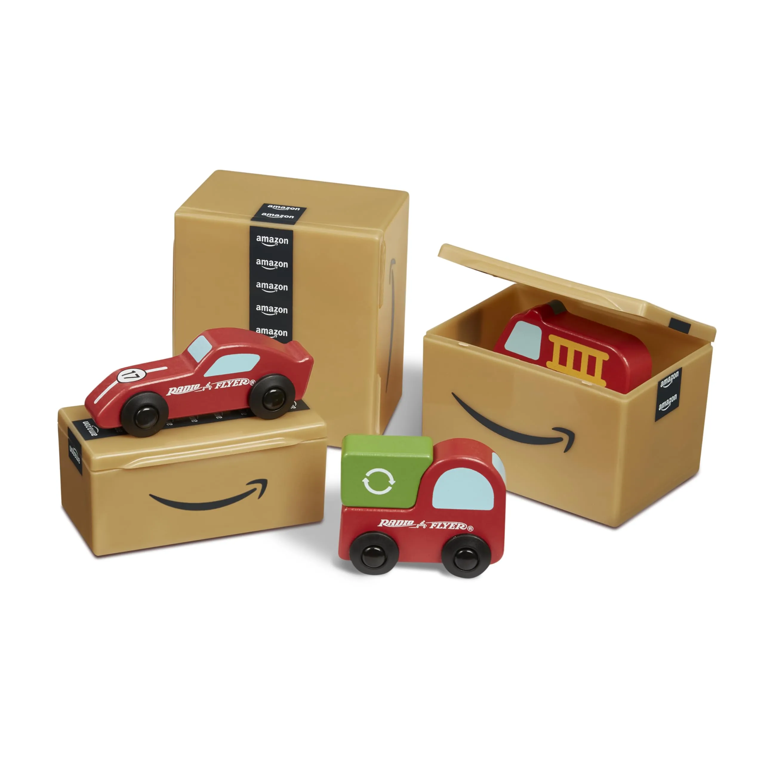Amazon Delivery Van Ride On Toy for Kids, Blue Toddler Ride on Toy for Ages 2 , Amazon Exclusive