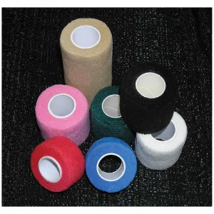 Amd Medicom Cohesive Bandages Bandage Cohesive Tan 6X5Ydindividually Wrapped 12/Bx
