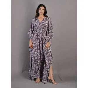 Bohame Chrystana Purple & Mauve Kaftan