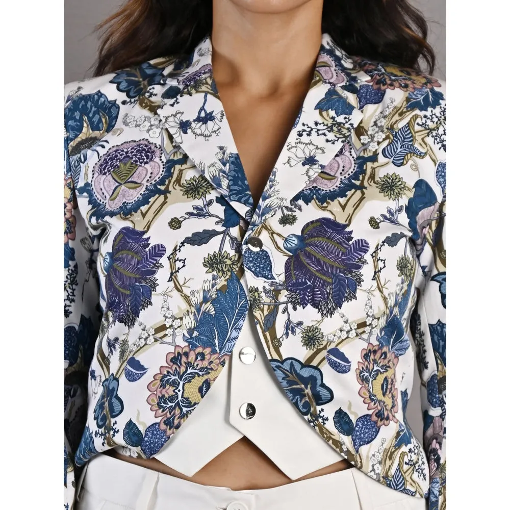 Bohame Cliantha Multi & Off White Jacket (Set of 2)