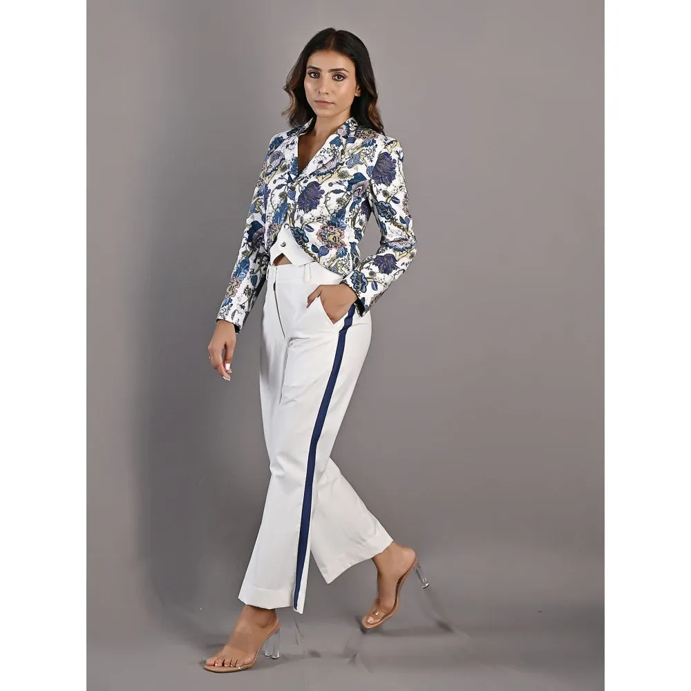 Bohame Cliantha Multi & Off White Jacket (Set of 2)