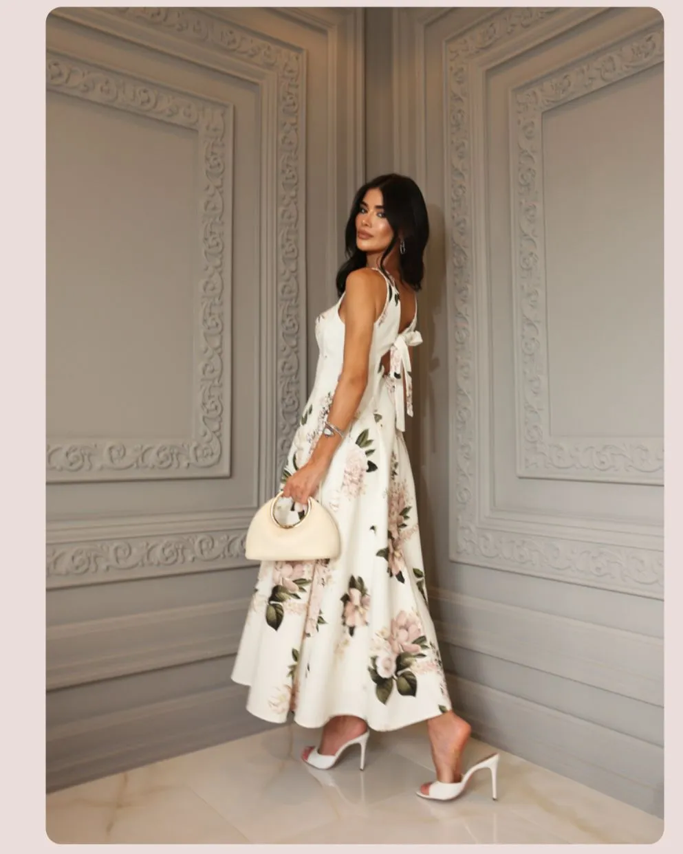 Closet Deluxe - Floral Midi Dress