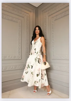 Closet Deluxe - Floral Midi Dress