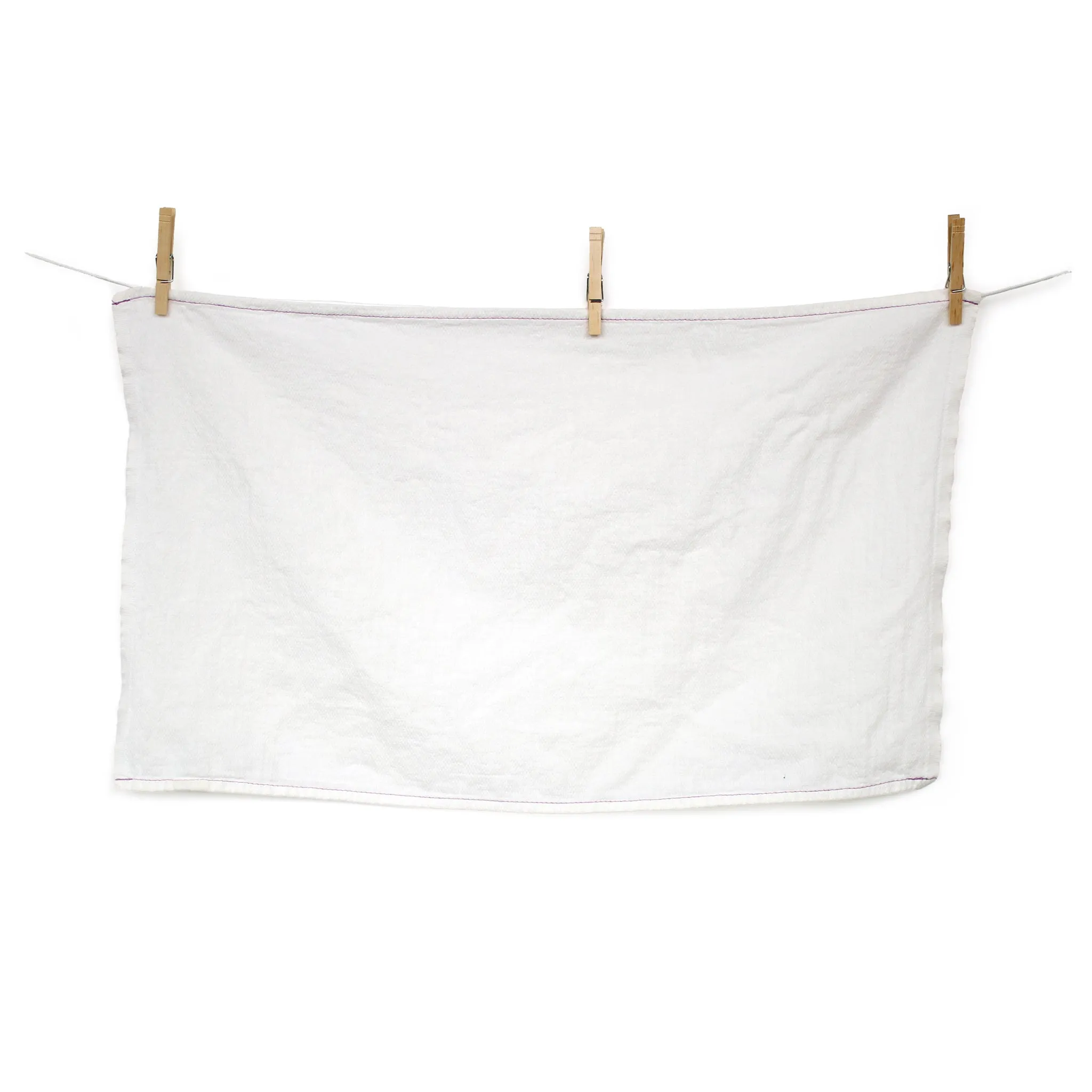 Cloth-eez Flat Birdseye Diapers - Classic White
