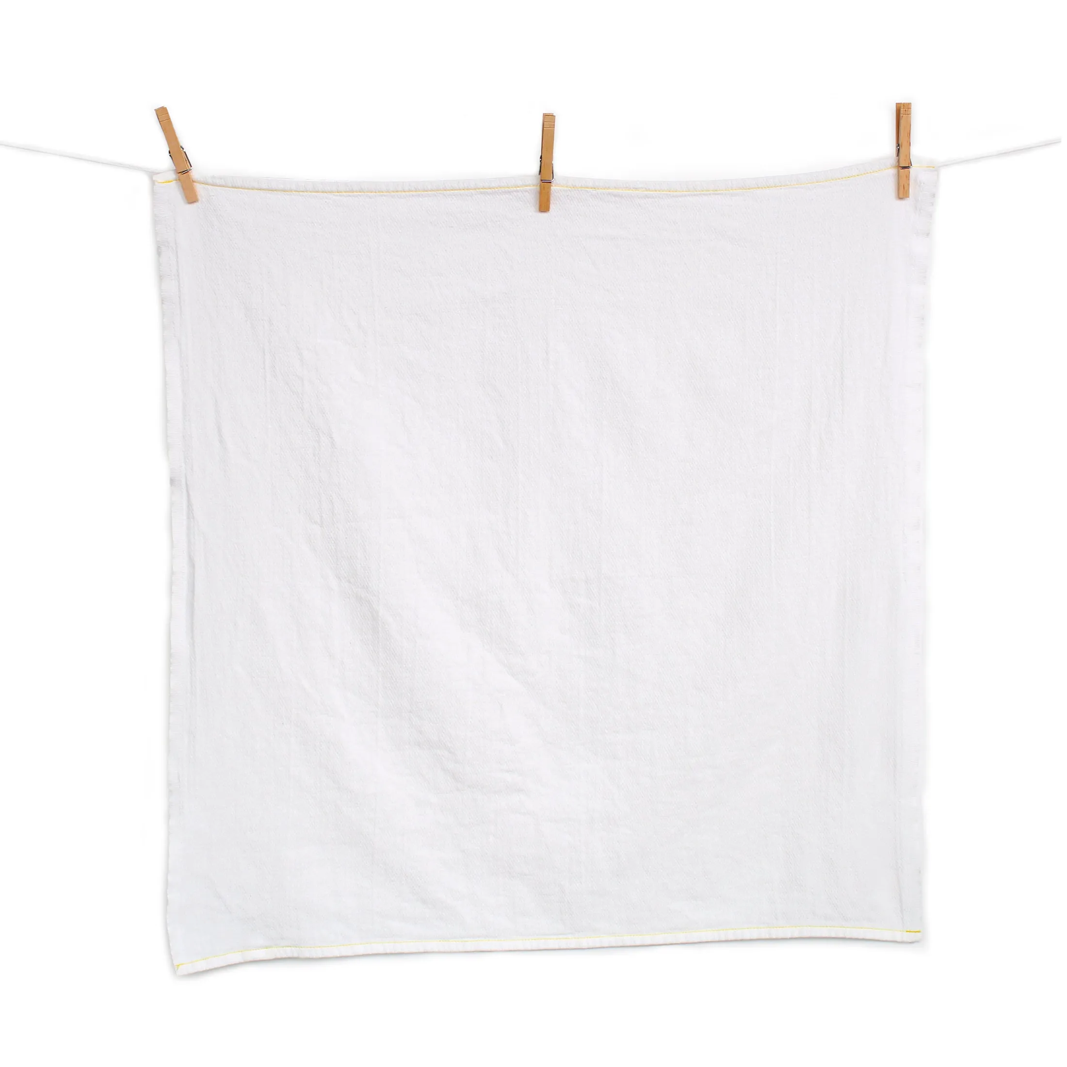 Cloth-eez Flat Birdseye Diapers - Classic White