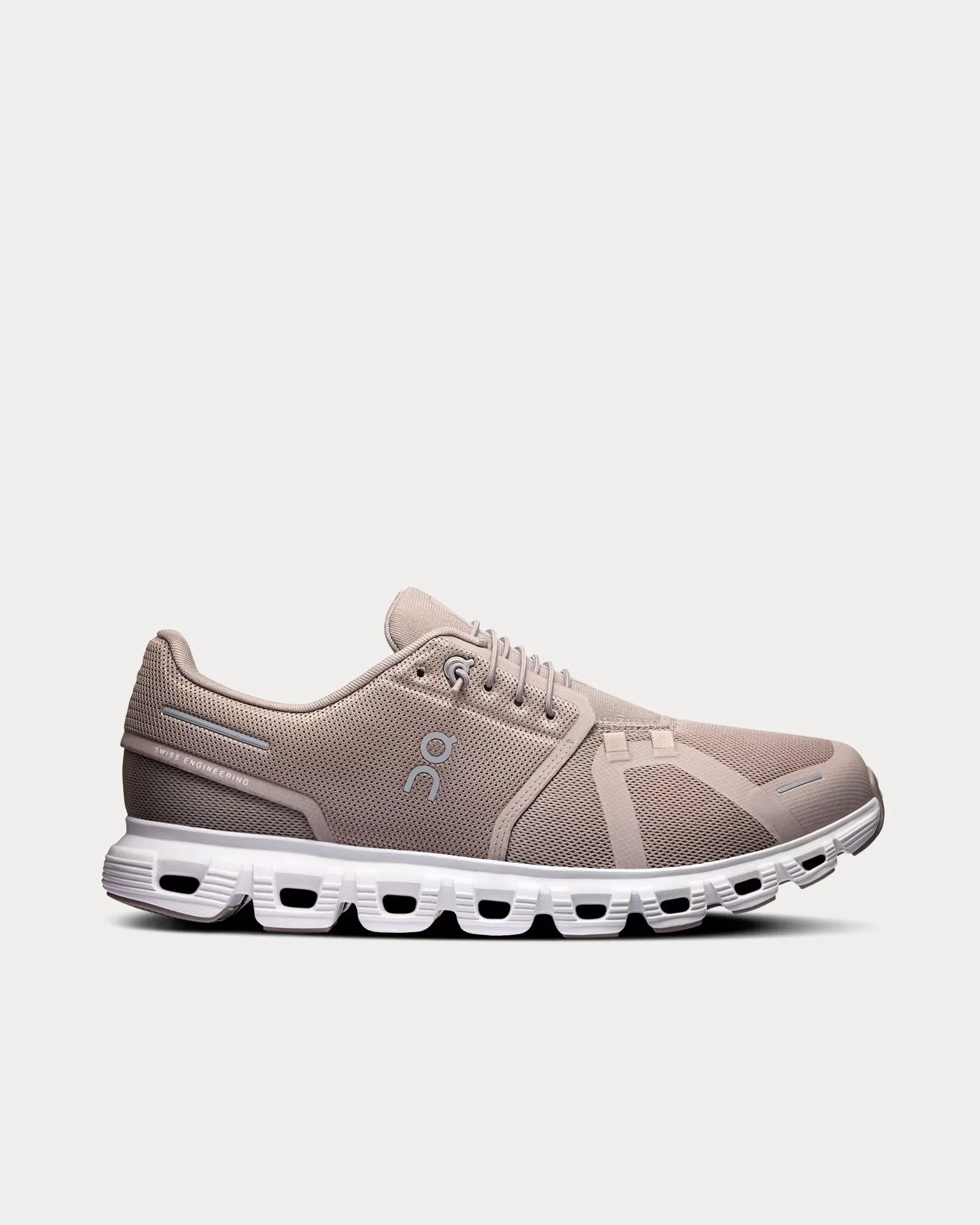 Cloud 6 Fog / White Running Shoes