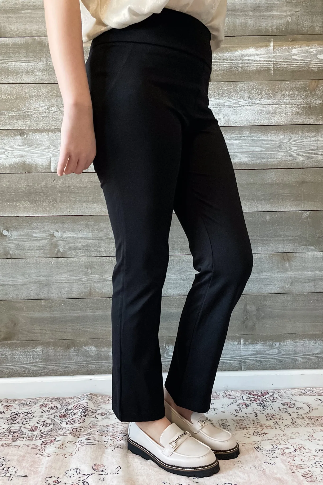 Dear Scarlett Magic Slim Straight Slacks