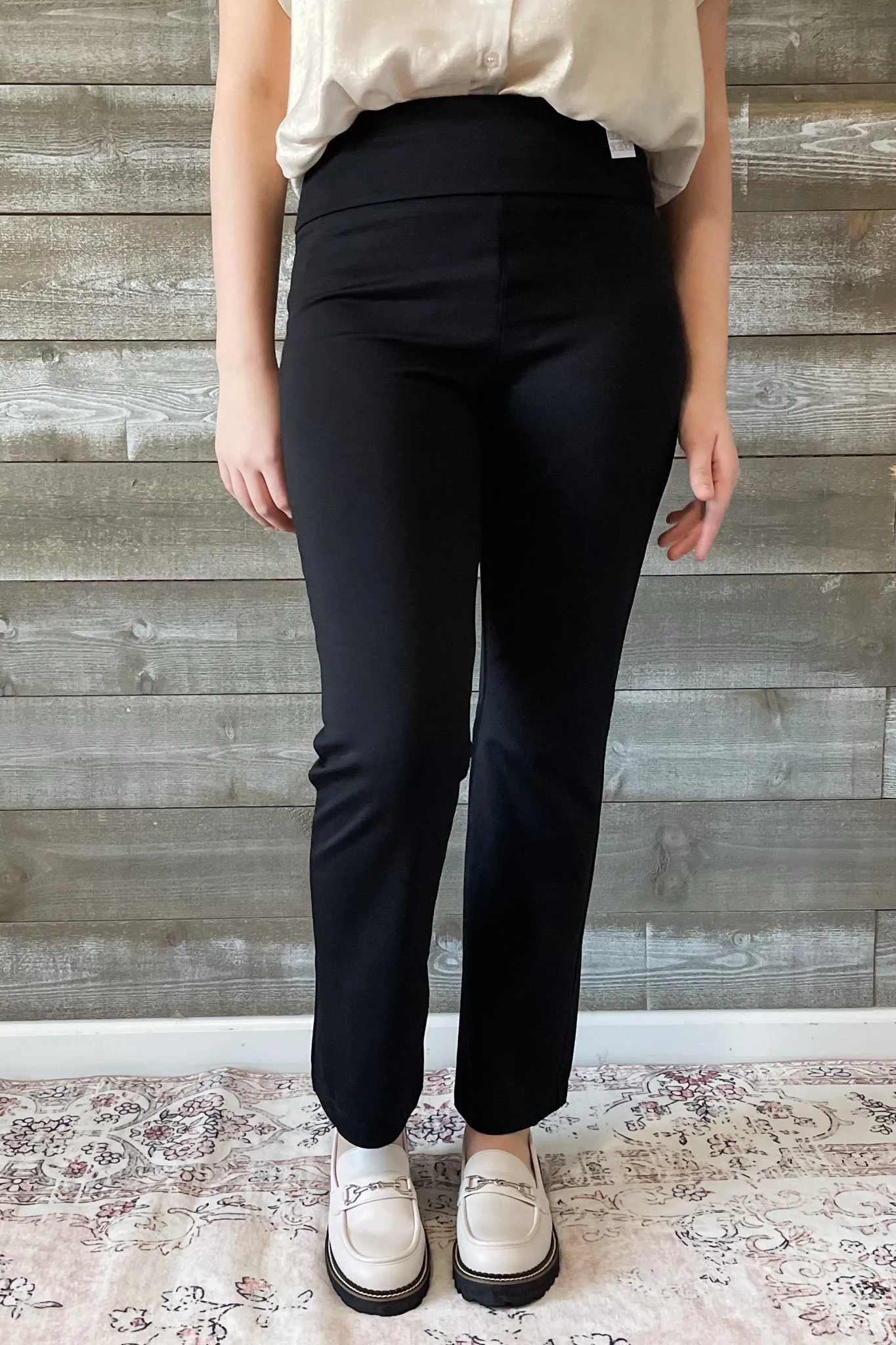 Dear Scarlett Magic Slim Straight Slacks