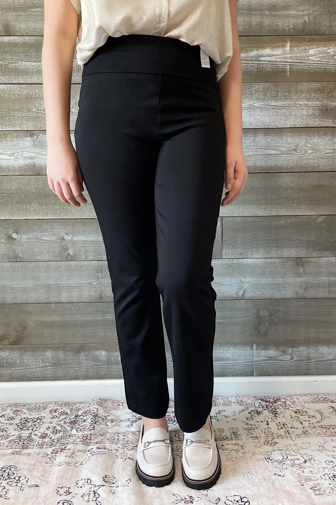 Dear Scarlett Magic Slim Straight Slacks