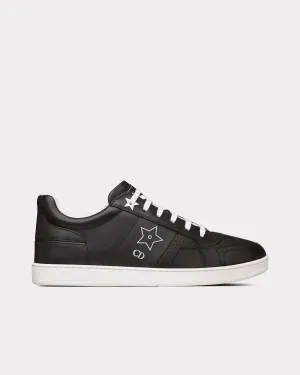 Dior Star Black Calfskin Low Top Sneakers