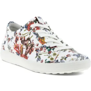 Ecco Womens Trainer Multi Colour/White