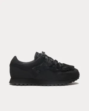 Forest Bather Black Low Top Sneakers