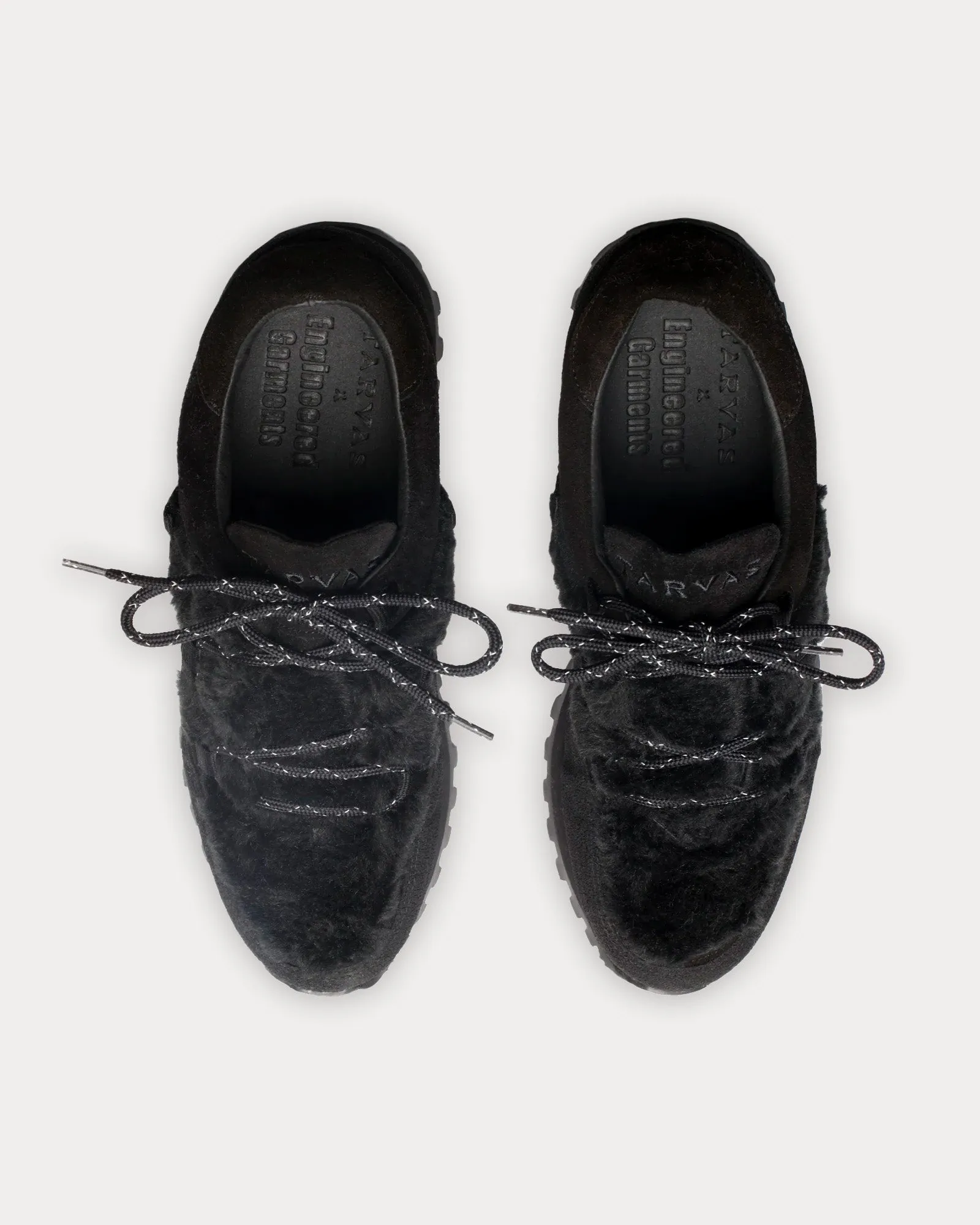 Forest Bather Black Low Top Sneakers