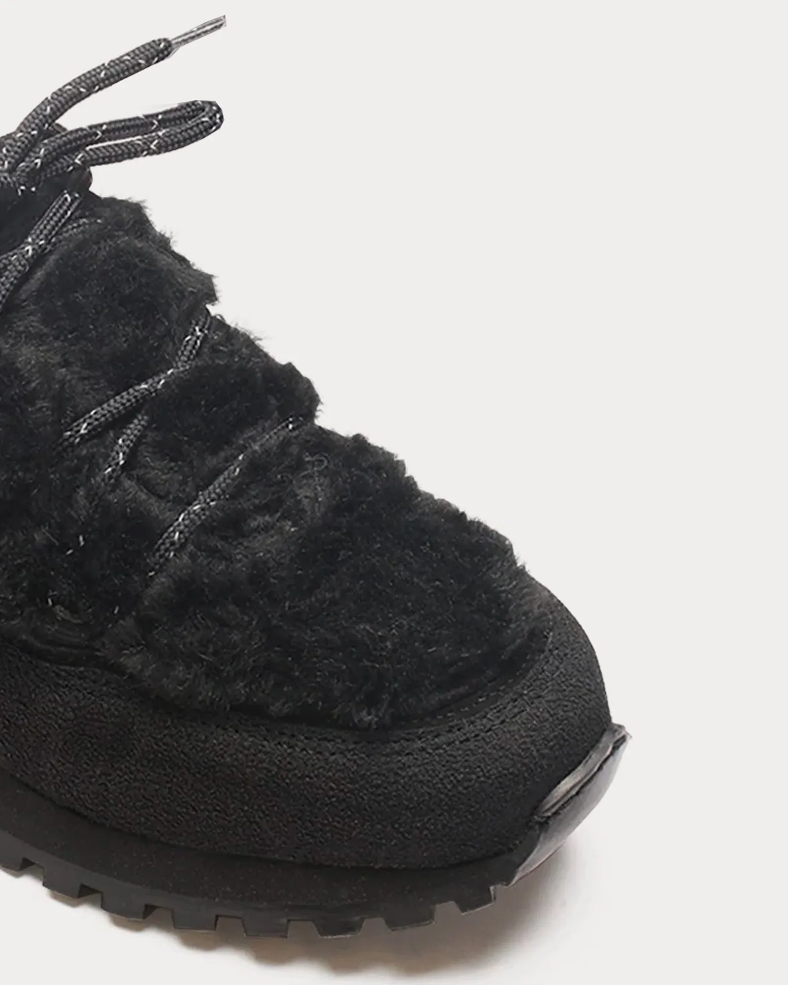 Forest Bather Black Low Top Sneakers