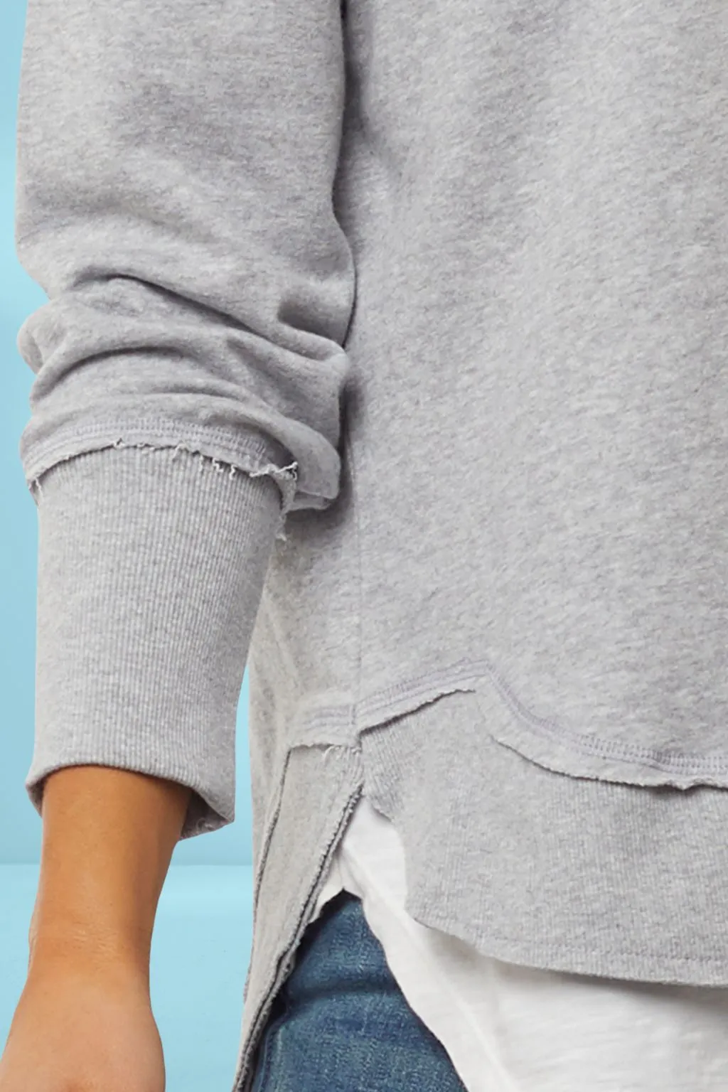 Foxwood Delilah Crew Grey Marle