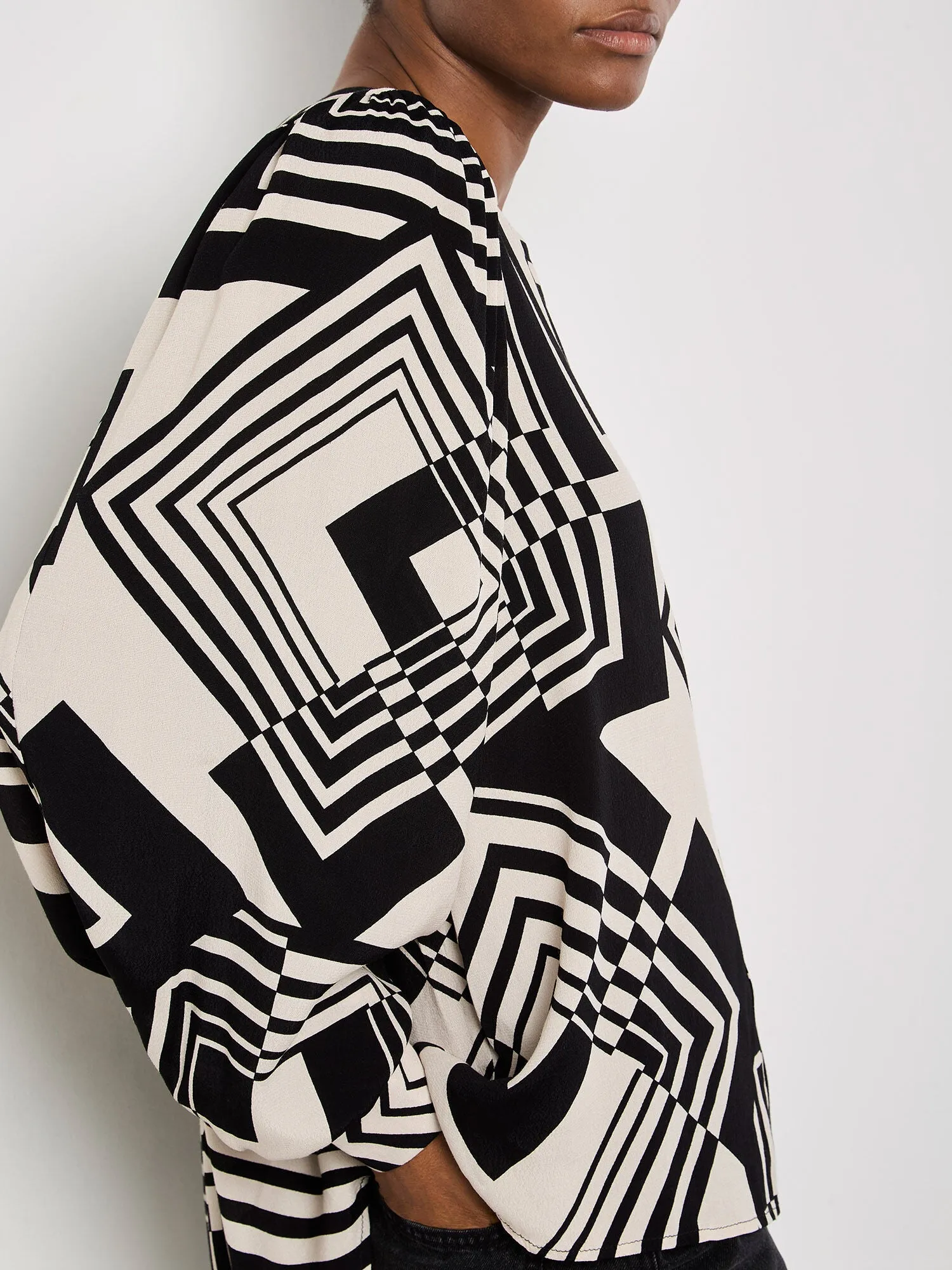 Graphic Squares Shirt