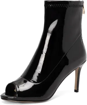 HROYL Zapatos de Baile Latino Mujer Zapatos de Baile de Saln Botas de Baile de Punta Abier