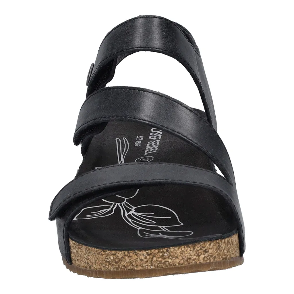 Josef Seibel Tonga 25 Ladies Strappy Sandal Black