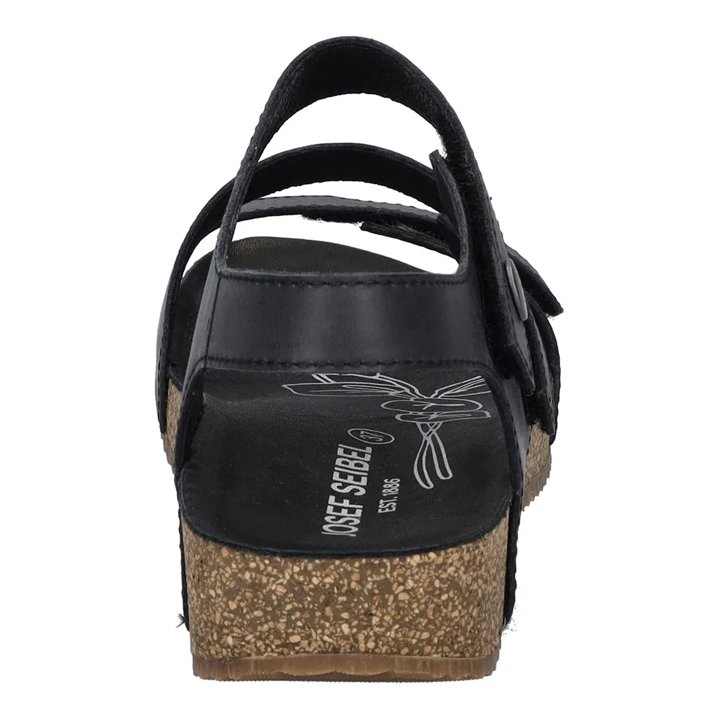 Josef Seibel Tonga 25 Ladies Strappy Sandal Black