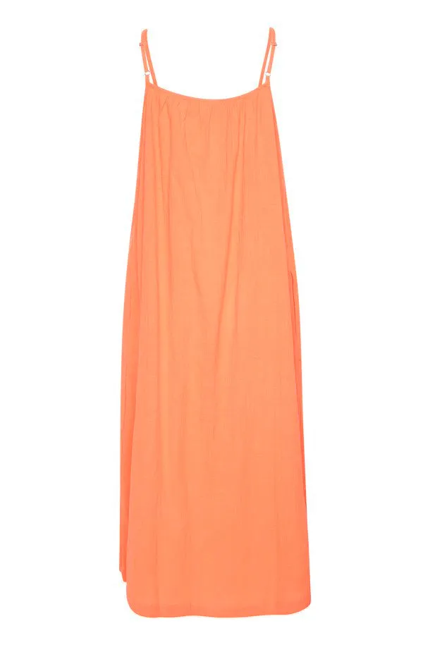 Kaffe Kapauline Strap Dress Melon