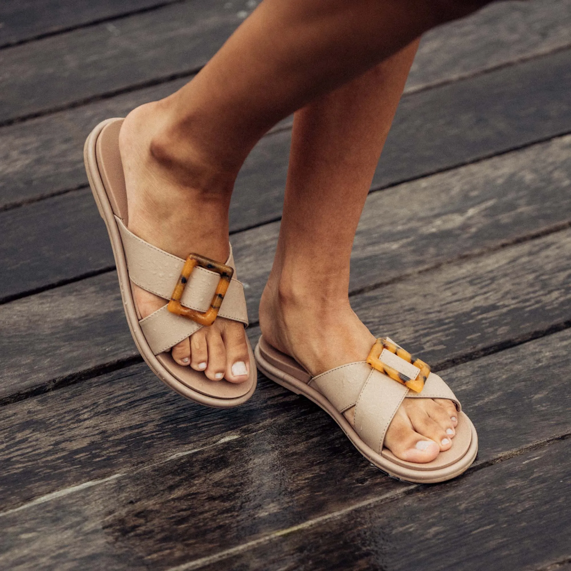 Lai Slide - Taupe