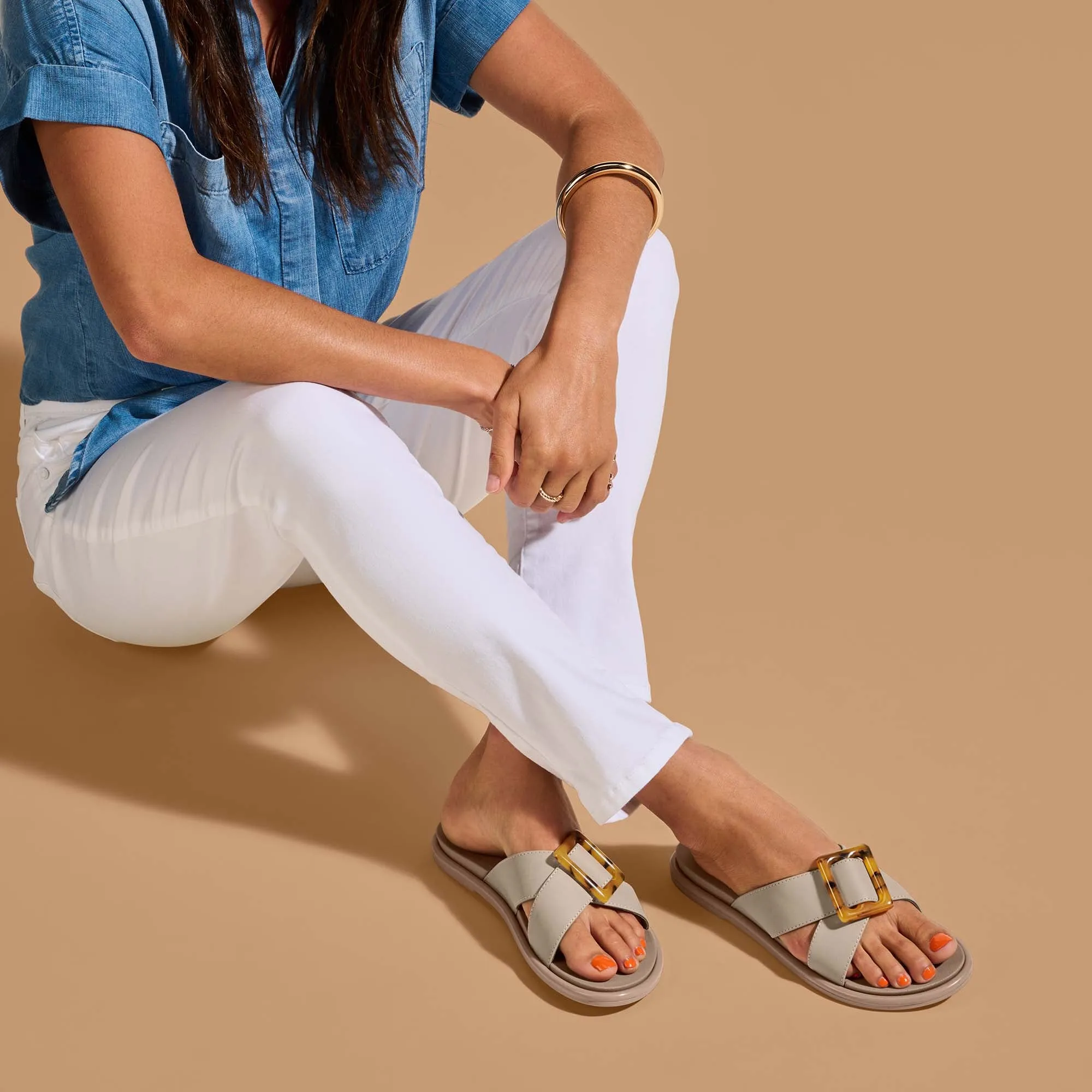 Lai Slide - Taupe