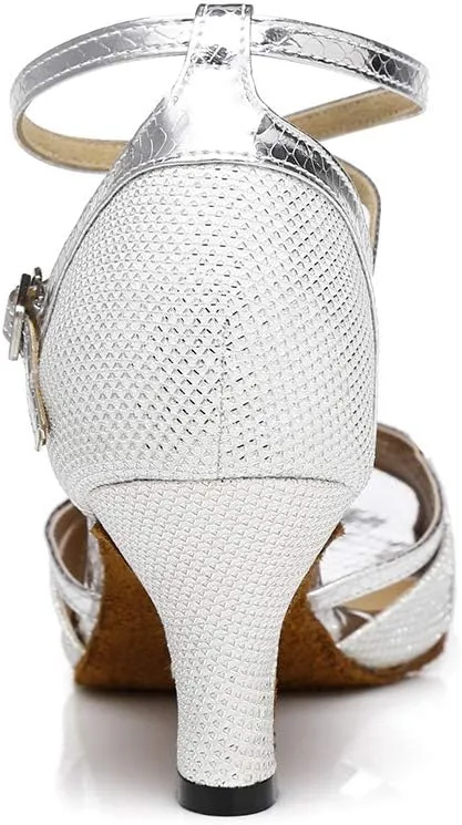Latin Dance Shoes Ballroom Dance Shoes Women Professional Salsa Practice Performance Dancing Shoes