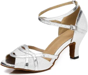 Latin Dance Shoes Ballroom Dance Shoes Women Professional Salsa Practice Performance Dancing Shoes