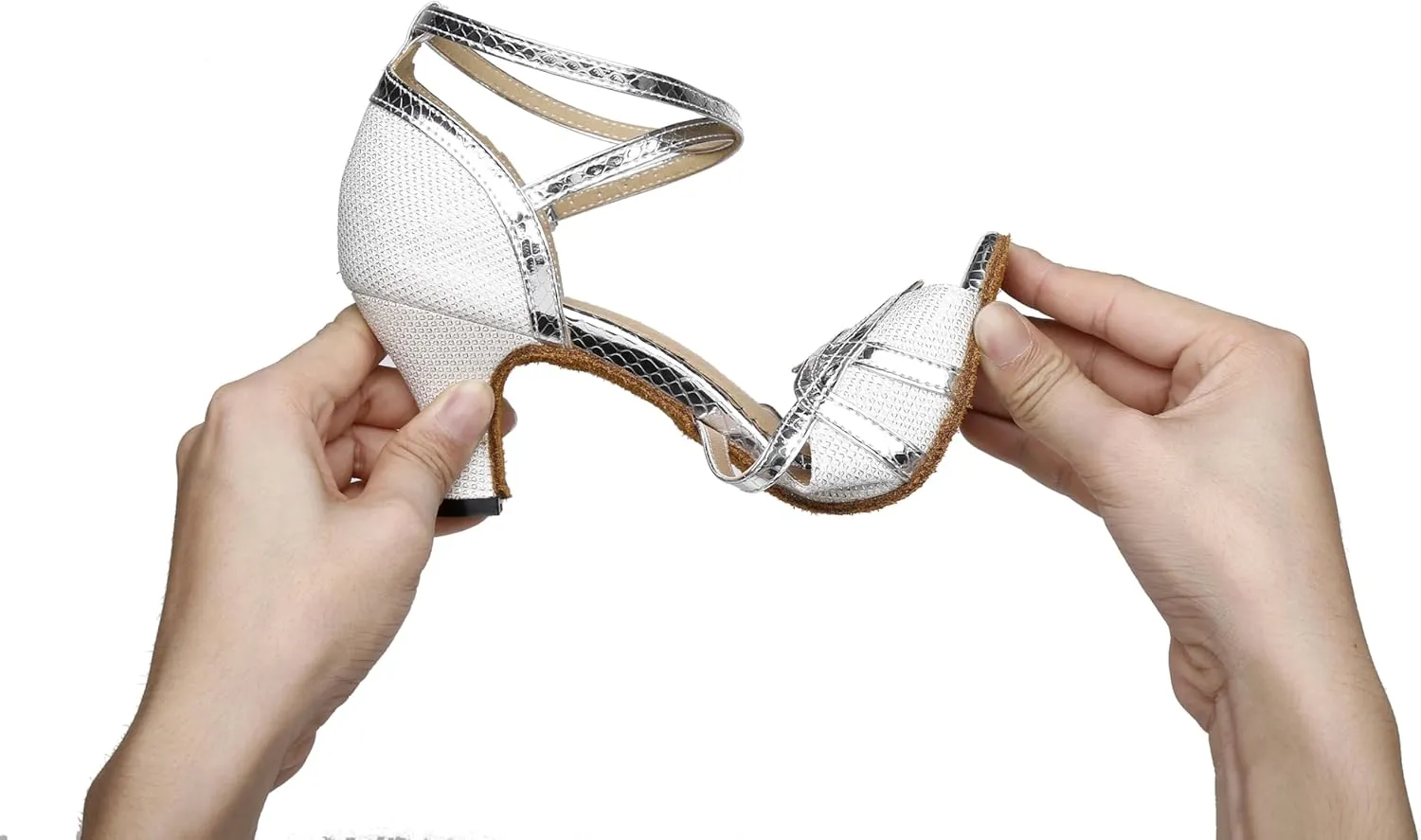 Latin Dance Shoes Ballroom Dance Shoes Women Professional Salsa Practice Performance Dancing Shoes