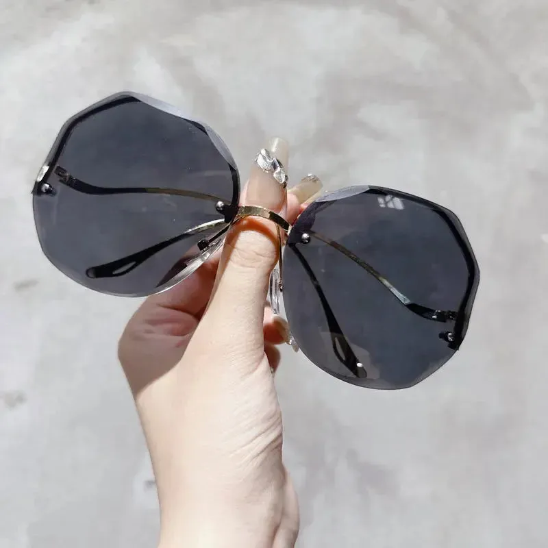 Luxury Round Gradient Sunglasses