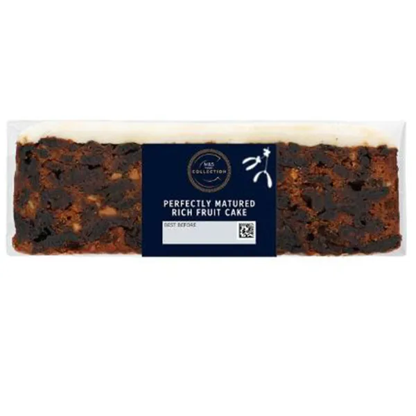 M&S Food Perfectly Matured Rich Fruit Cake 410g