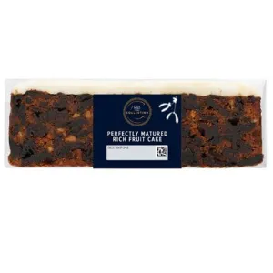 M&S Food Perfectly Matured Rich Fruit Cake 410g