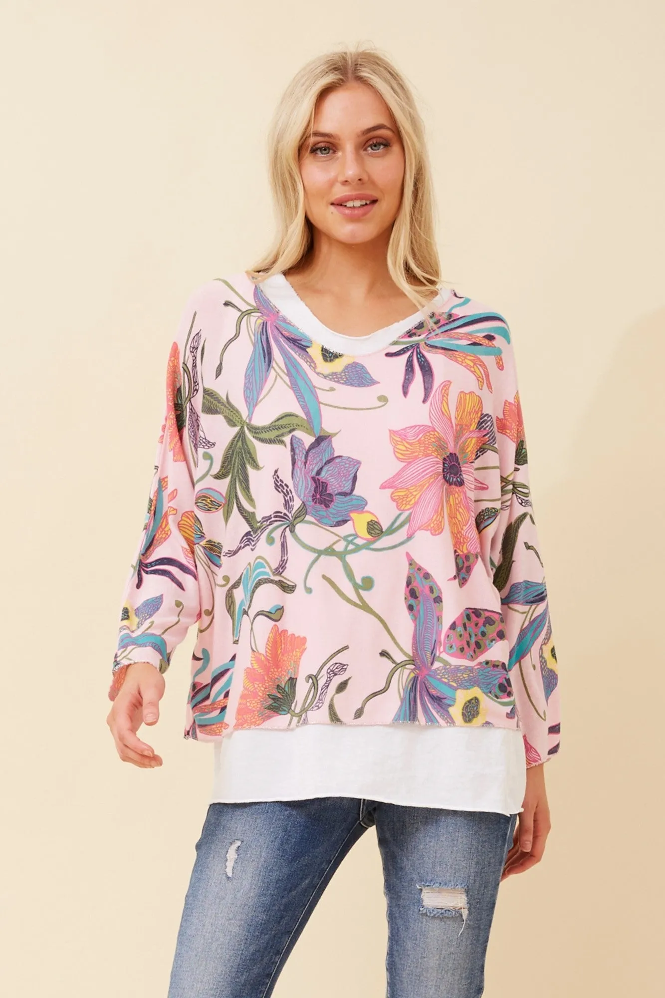 MELIKA FLORAL TOP