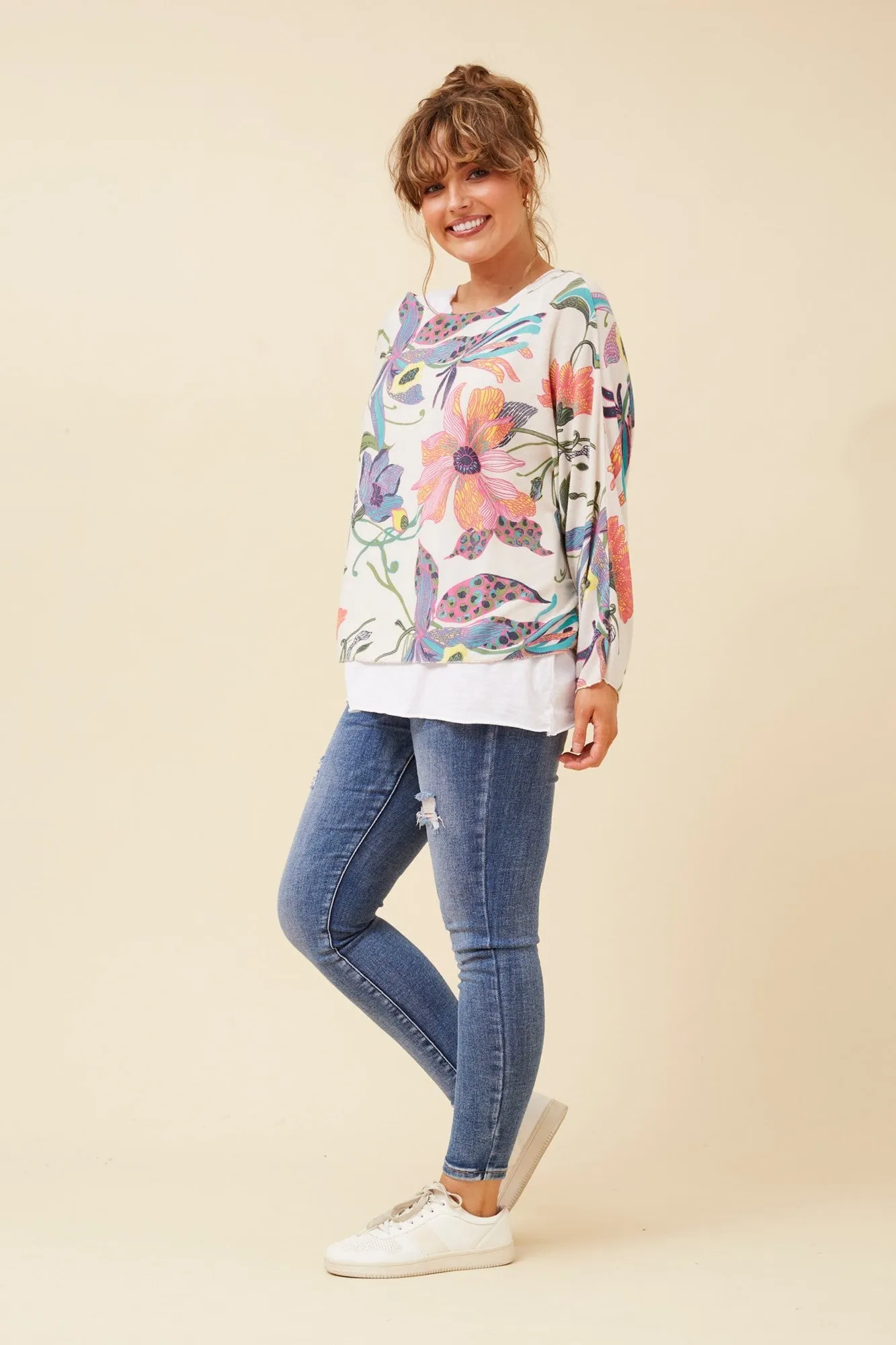 MELIKA FLORAL TOP