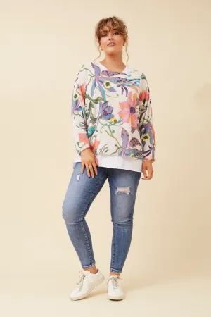 MELIKA FLORAL TOP