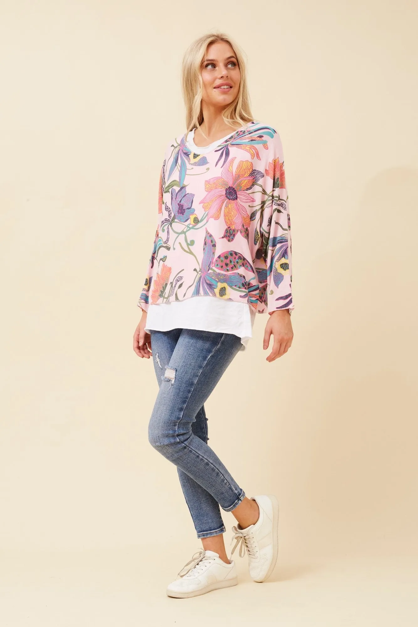 MELIKA FLORAL TOP