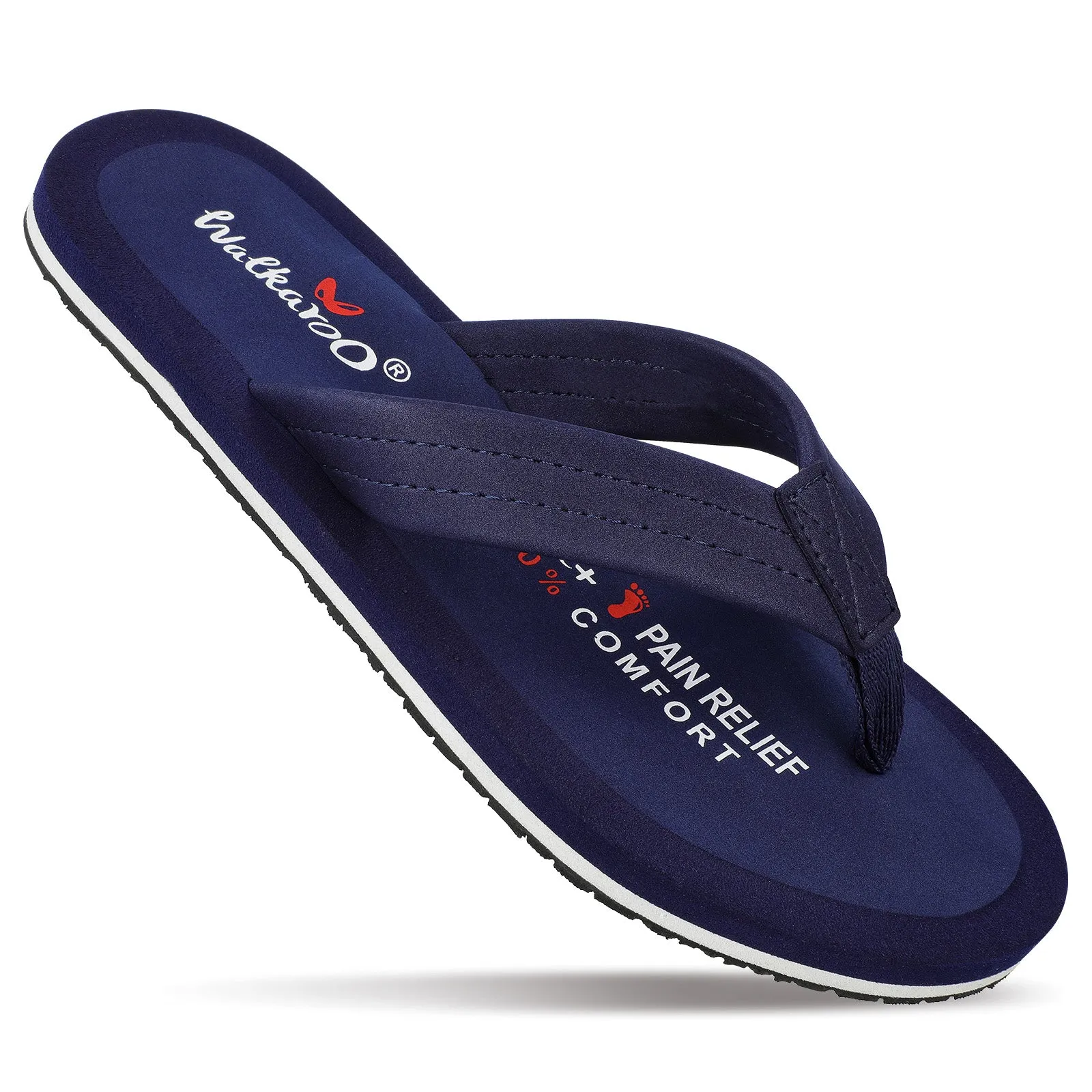 Men's Care Plus Flip-Flop  - WH3810 Navy Blue