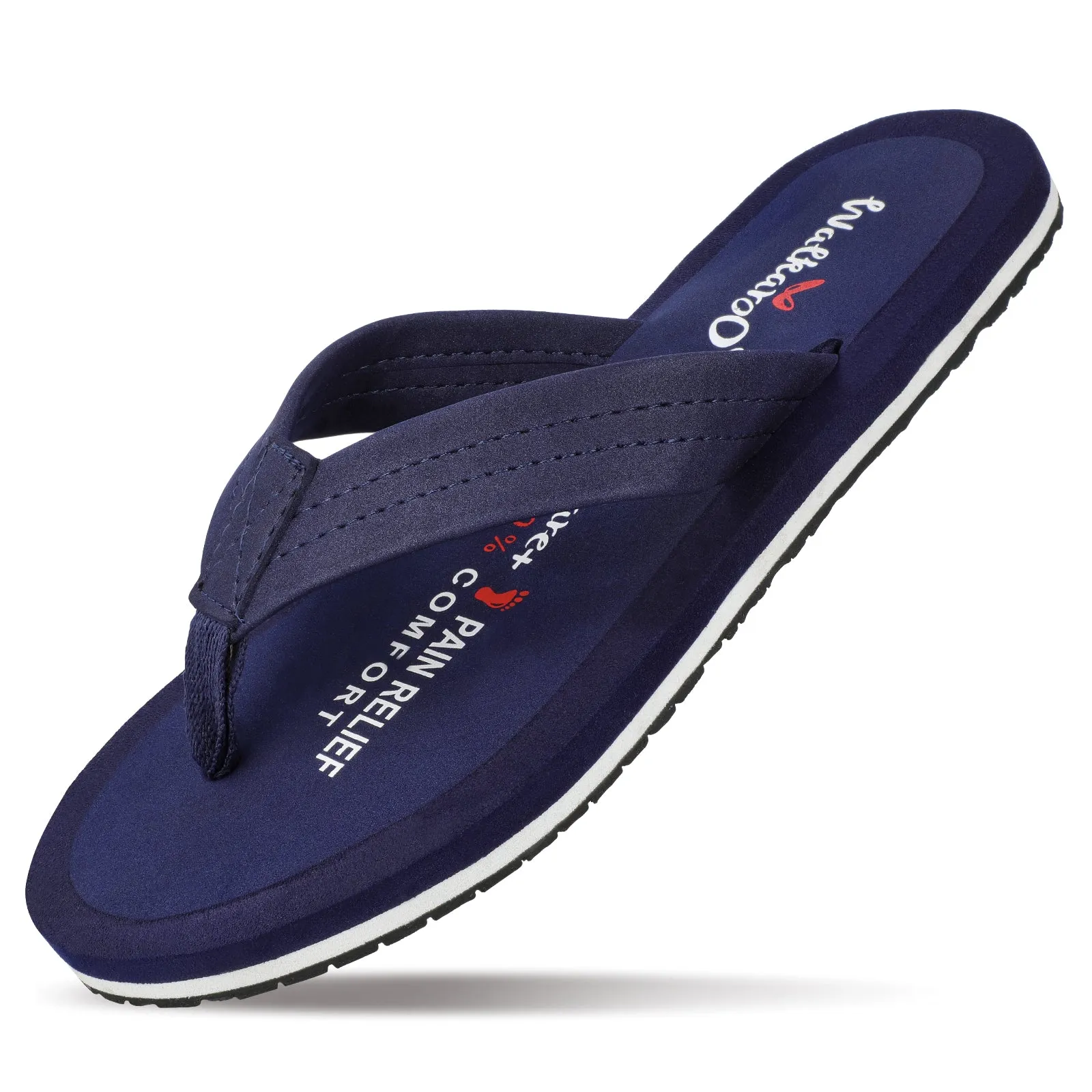 Men's Care Plus Flip-Flop  - WH3810 Navy Blue